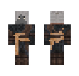 Black Geralt Prototype - Male Minecraft Skins - image 2