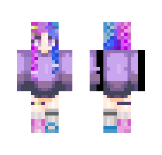 Purple Burple~Clia ♡ - Female Minecraft Skins - image 2
