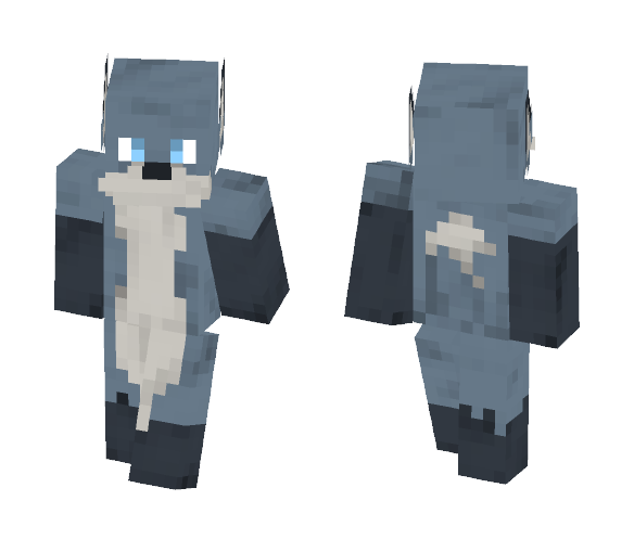 BLUEfox by SOUL_BUNNY - Interchangeable Minecraft Skins - image 1