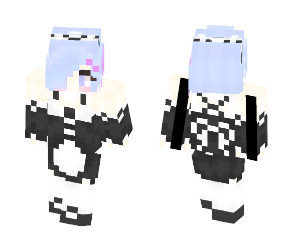 Rem Re: Zero - Female Minecraft Skins - image 1