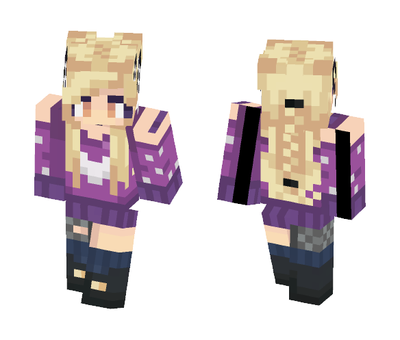 Luna Fanskin ! (Oblivion) - Female Minecraft Skins - image 1