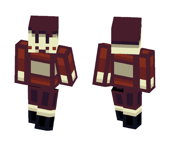 Chara is the new Black (PBL) - Interchangeable Minecraft Skins - image 1