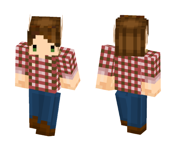 Chibi Sam Winchester - Male Minecraft Skins - image 1
