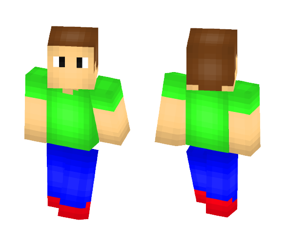 First properly shaded skin - Male Minecraft Skins - image 1