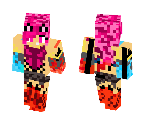 flame Tailed Lucia - Female Minecraft Skins - image 1