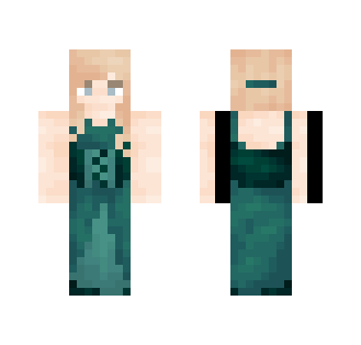 LotC Request - Blue Corset Dress - Female Minecraft Skins - image 2