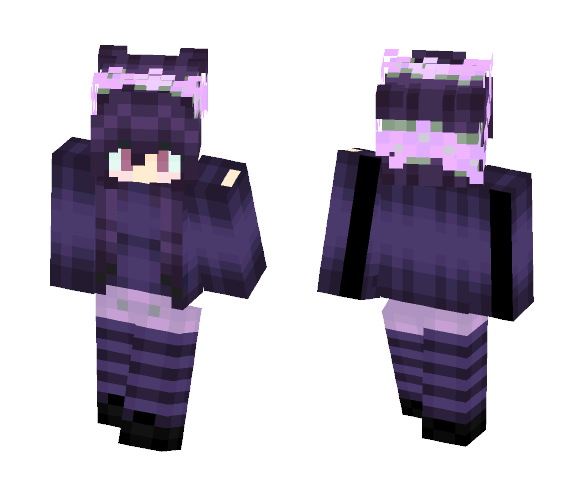 Grape Soda Girl - Girl Minecraft Skins - image 1