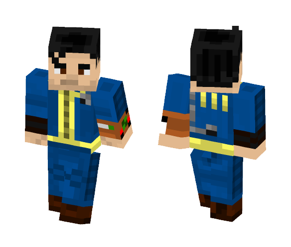 Fallout 4 Nate (Player) - Male Minecraft Skins - image 1