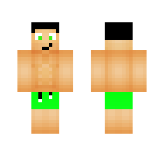 AfiqGamingHD SwimSuit Version - Male Minecraft Skins - image 2