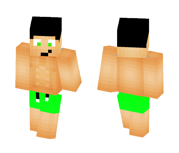 AfiqGamingHD SwimSuit Version - Male Minecraft Skins - image 1
