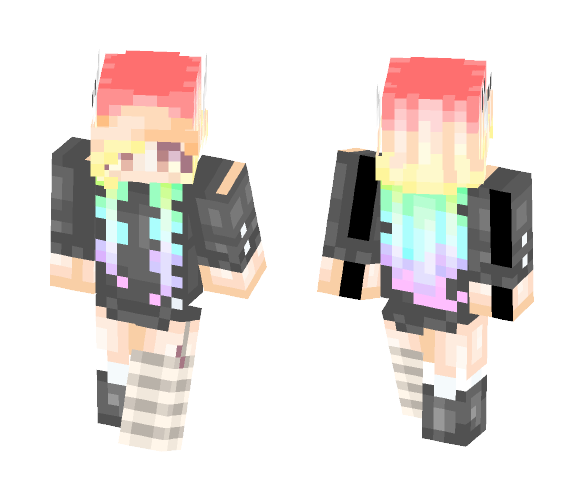 Roaring Rainbow ~Clia ♡ - Female Minecraft Skins - image 1