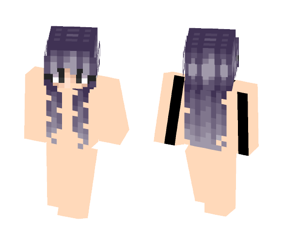 Ombre Hair Base - Female Minecraft Skins - image 1