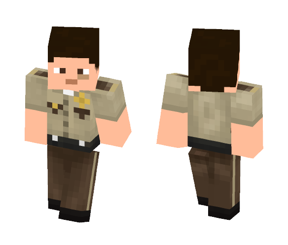 Sheriff Wyleebay - Male Minecraft Skins - image 1