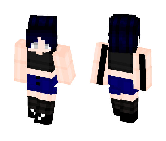Some old character redesign- - Female Minecraft Skins - image 1