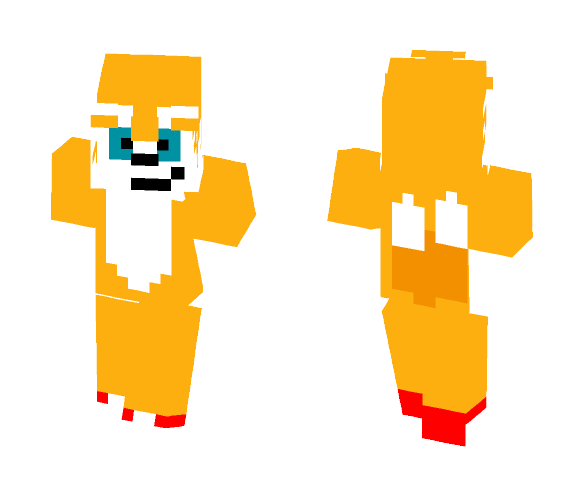 Miles (Tails) prower - Male Minecraft Skins - image 1