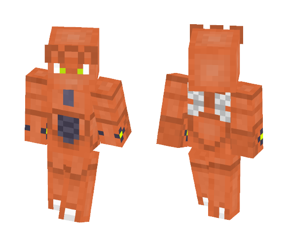 Orange Dragon - Male Minecraft Skins - image 1