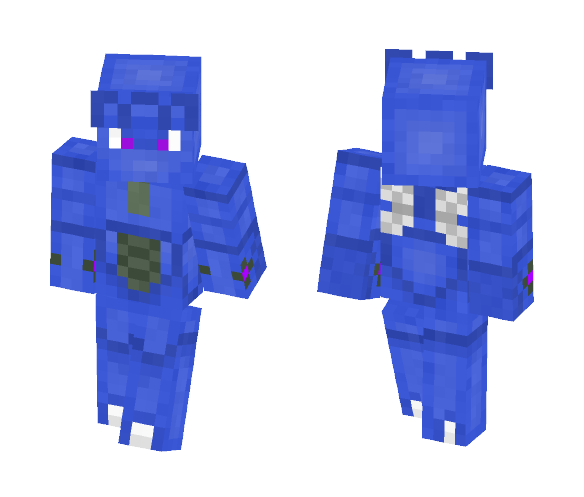 Blue Dragon - Male Minecraft Skins - image 1