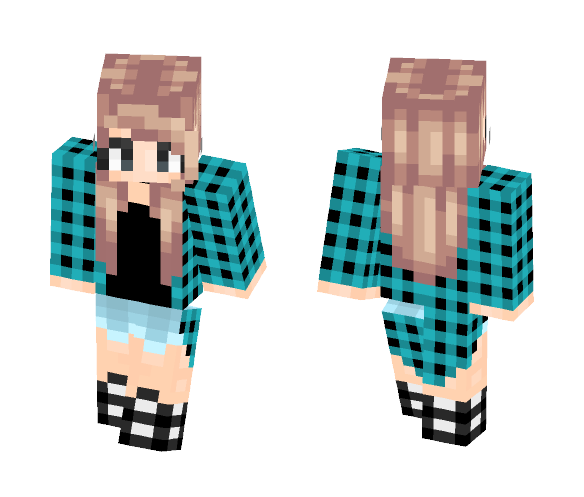 ♥ Rebel Girl | TehGingerShark ♥ - Girl Minecraft Skins - image 1