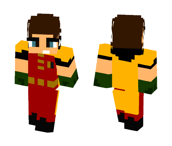 Robin (Young Justice) - Male Minecraft Skins - image 1