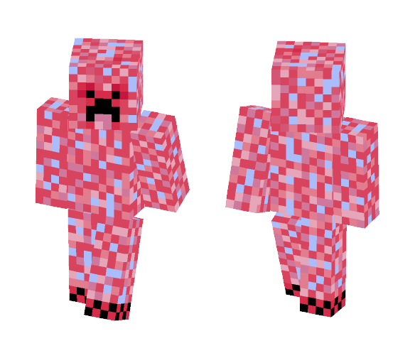Pink creeper skin