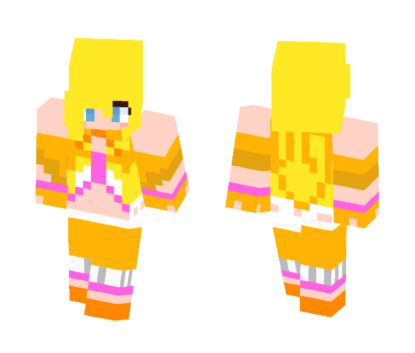 ToyChicaGirlFNAF - Female Minecraft Skins - image 1