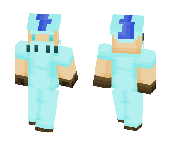 Some dude in diamond armor - Male Minecraft Skins - image 1