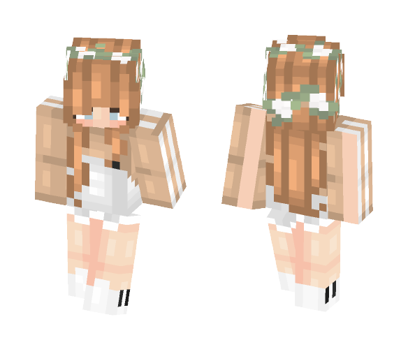 Tan Adidas Girl [OLD] - Girl Minecraft Skins - image 1