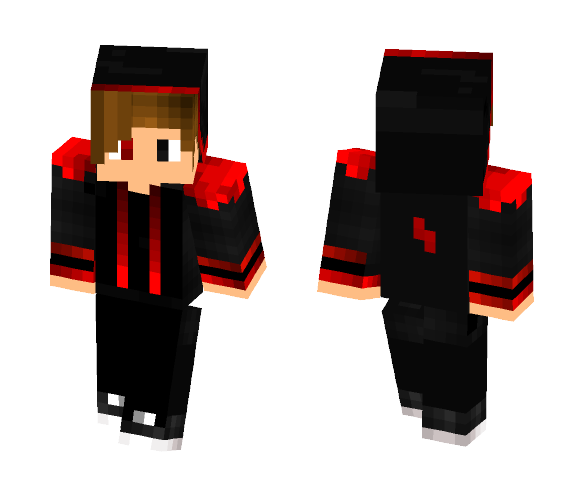 Red and black pvp good :) - Male Minecraft Skins - image 1