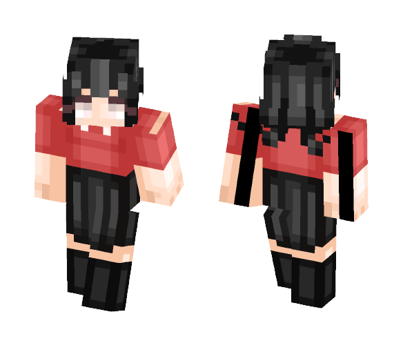 They call her the fire starter... - Female Minecraft Skins - image 1