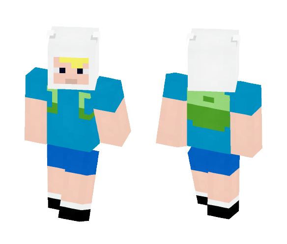 Finn - Adventure Time - Male Minecraft Skins - image 1
