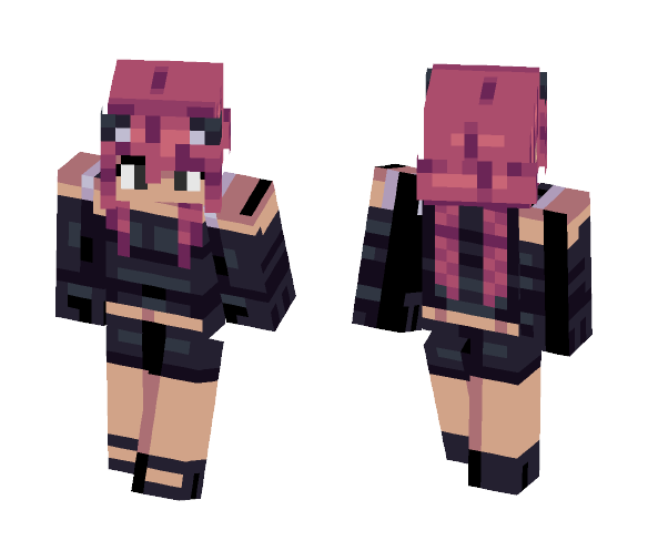 ICantPlayThis popreel- - Female Minecraft Skins - image 1