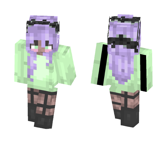 x Pastel Goth Princess x - Female Minecraft Skins - image 1