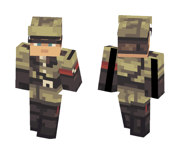 WW2 German Officer - Male Minecraft Skins - image 1