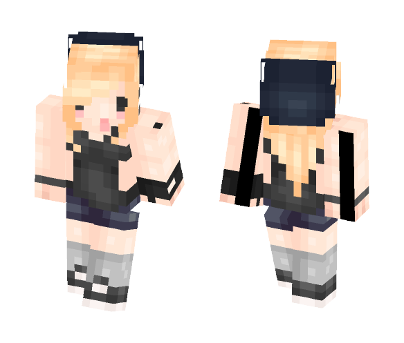Edgy Teen Skater Thing - Female Minecraft Skins - image 1