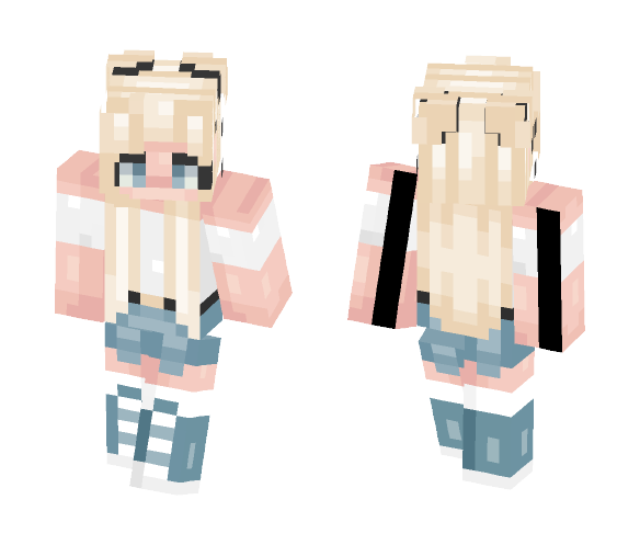 casual vibes - Female Minecraft Skins - image 1