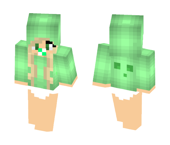 Baby Slime Girl - Baby Minecraft Skins - image 1