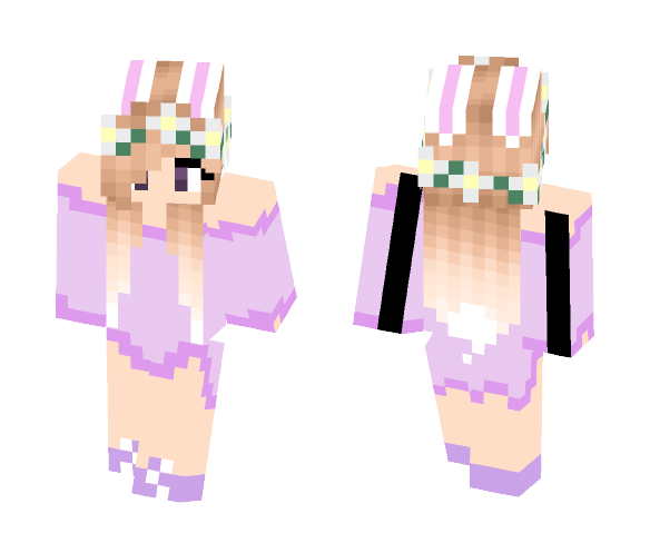 Pj bunny girl with derp face - Girl Minecraft Skins - image 1