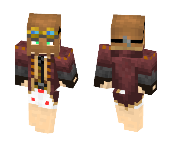 Time Traveler Reece - Male Minecraft Skins - image 1