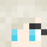 Hipster girl without flower crown - Flower Crown Minecraft Skins - image 3