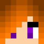 Violet Eyed Girl - Girl Minecraft Skins - image 3