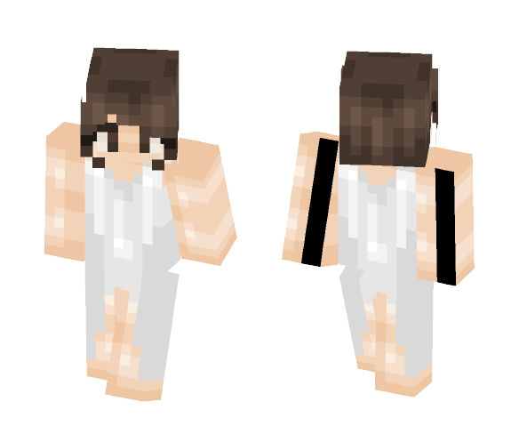 ς¡Ν¡ς⊥Εℜ⇒ White Dress - Female Minecraft Skins - image 1
