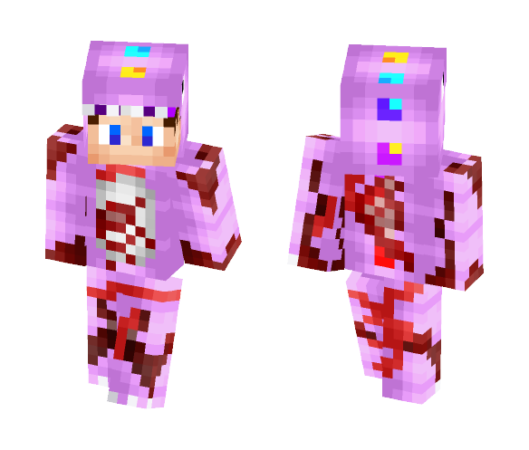 Bloody Dino | ItsCalledHacks - Male Minecraft Skins - image 1
