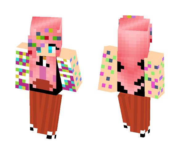 Chica's Cupcake - Female Minecraft Skins - image 1