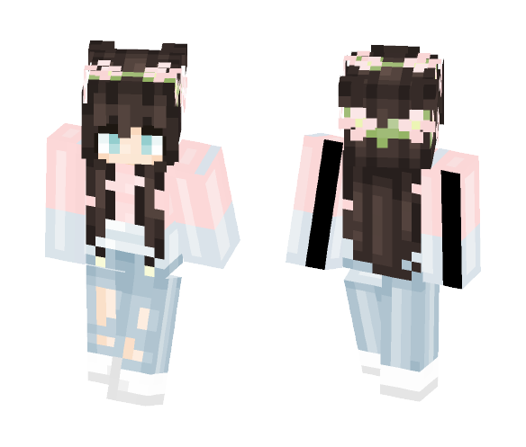 21. Girl Version of 13 - Girl Minecraft Skins - image 1