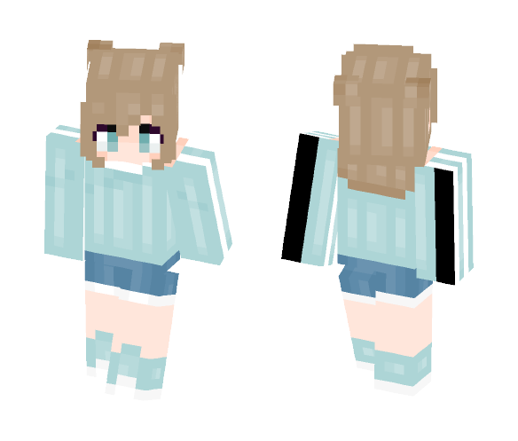 New Style? Black Bar isn't there. - Female Minecraft Skins - image 1