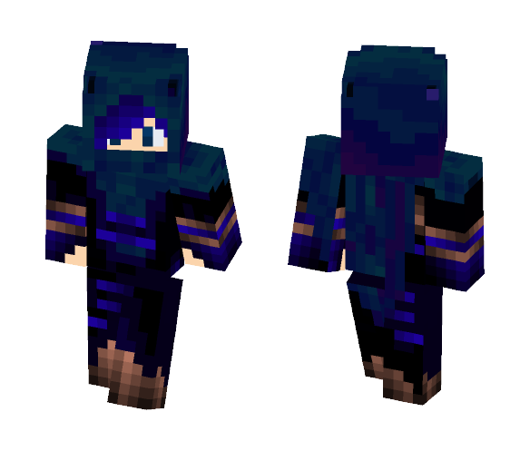 Blue Assassin - Male Minecraft Skins - image 1
