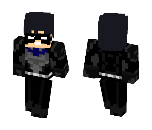 Nightwing (Young Justice) - Male Minecraft Skins - image 1