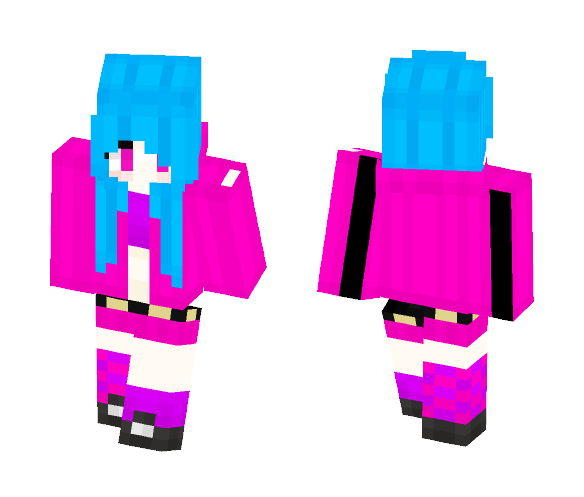 Jinx! - Female Minecraft Skins - image 1
