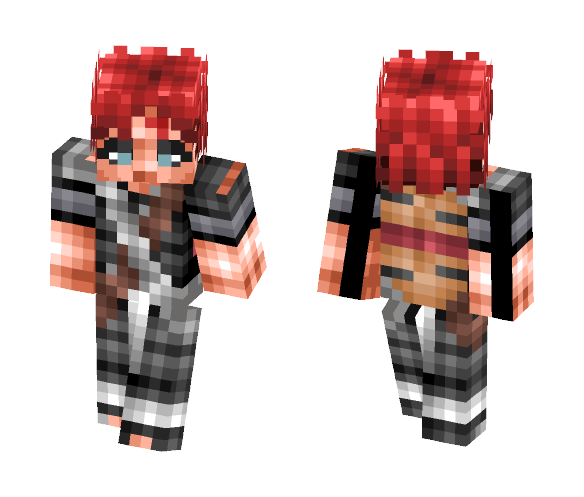 Gaara of the Sand (Naruto) - Male Minecraft Skins - image 1
