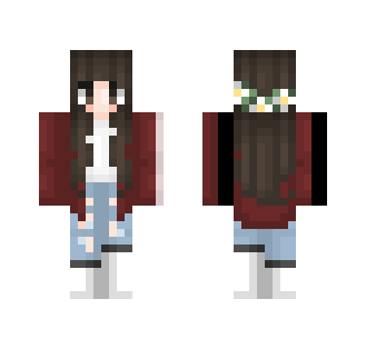 Tumblr Autumn Outfit // by matteh - Female Minecraft Skins - image 2